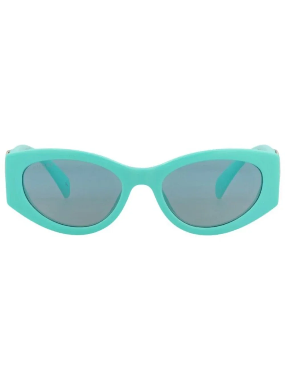 New Gucci Women's Sunglasses Cat Eye Injection Frame Light Blue Light Blue Light